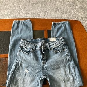 Cosmic blue love jeans 29